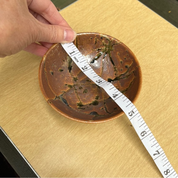 Handmade Ceramic Textured Small Bowl - Picture 16 of 17